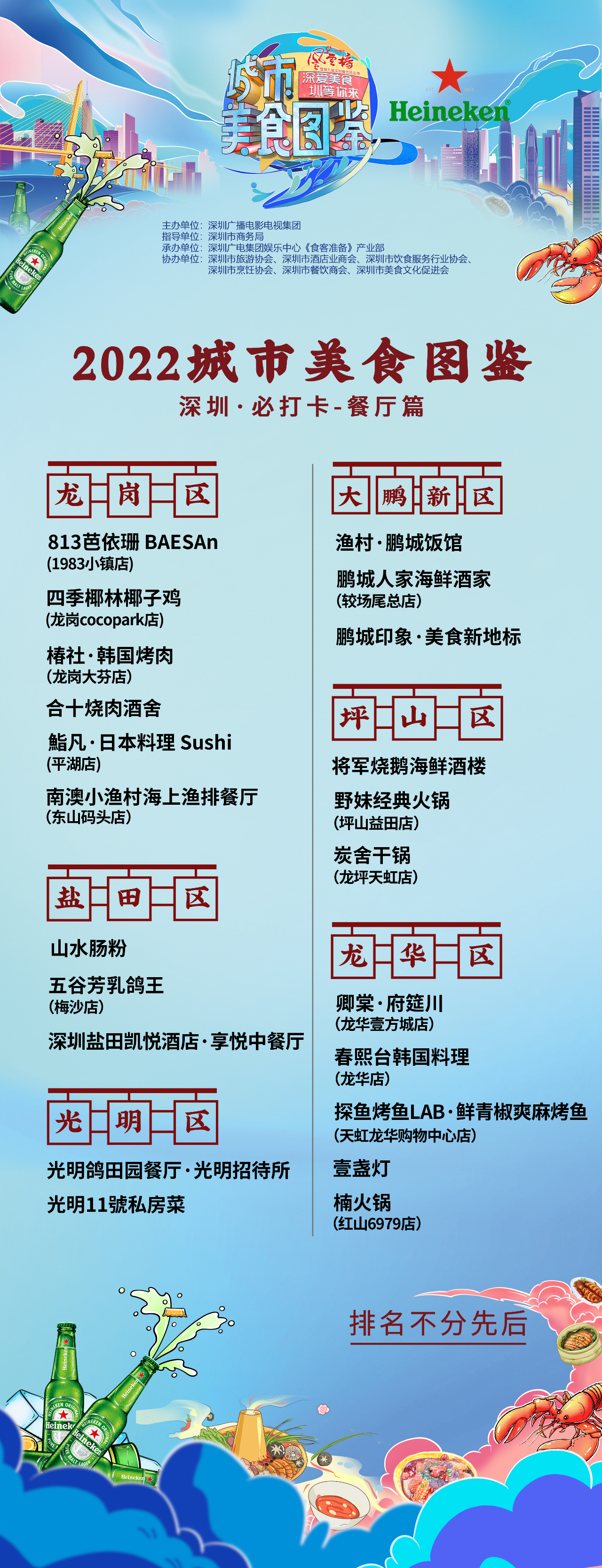 深圳首張官方城市級美食地圖
