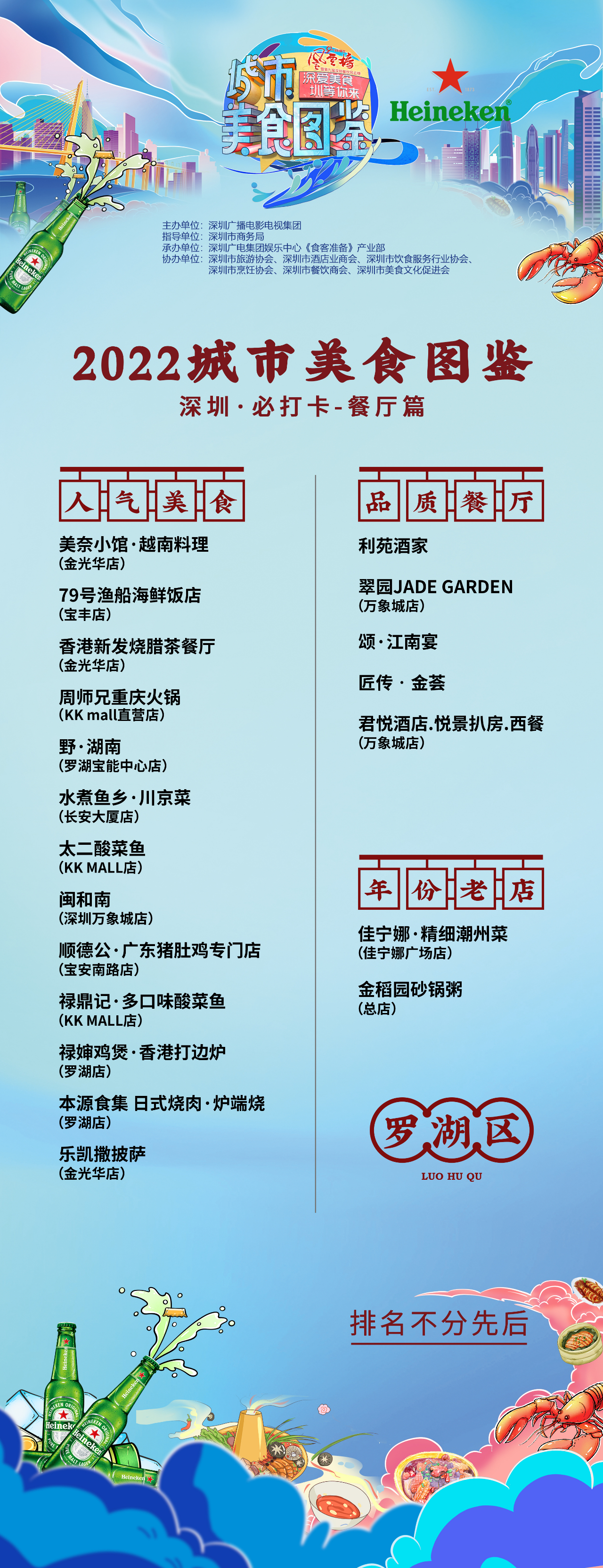 深圳首張官方城市級美食地圖